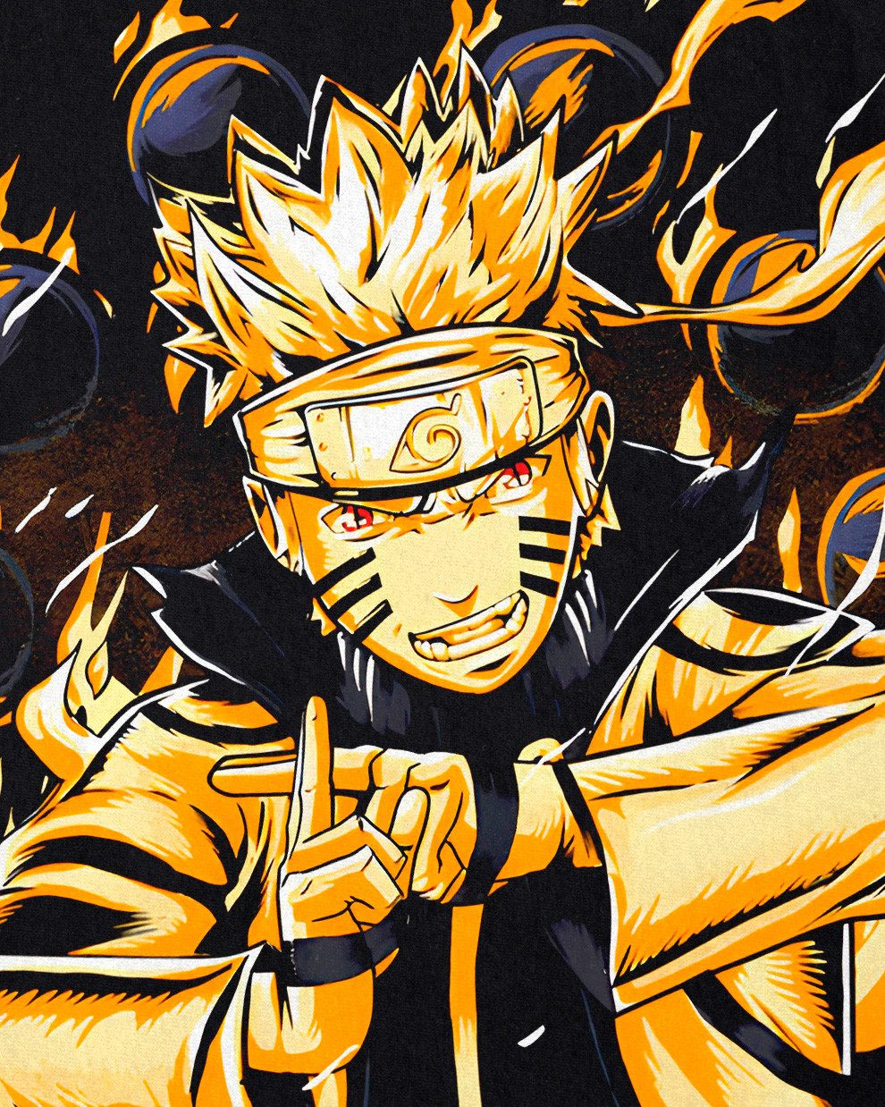 style3 T-Shirt Nine-Tails Mode hatake shikamaru günstig online kaufen