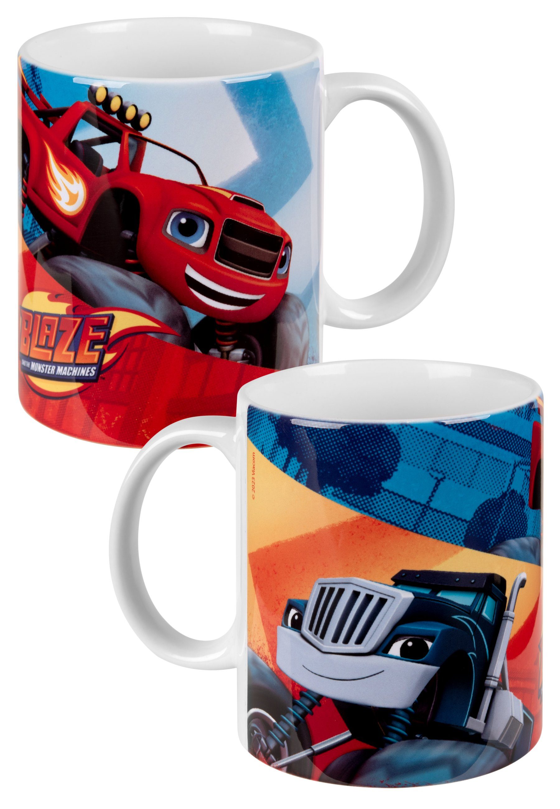United Labels® Tasse Blaze und die Monster-Maschinen -Mug, Porzellan