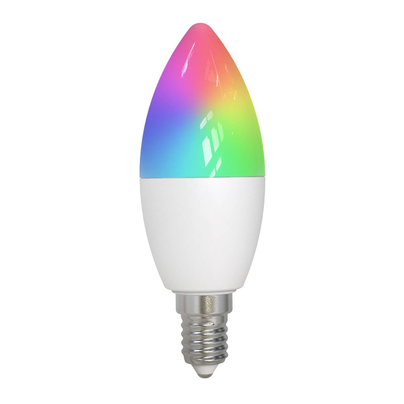 LUUMR LED-Leuchtmittel LED-E14-Lampe Kerze, E14, Farbwechsel RGB + weiß