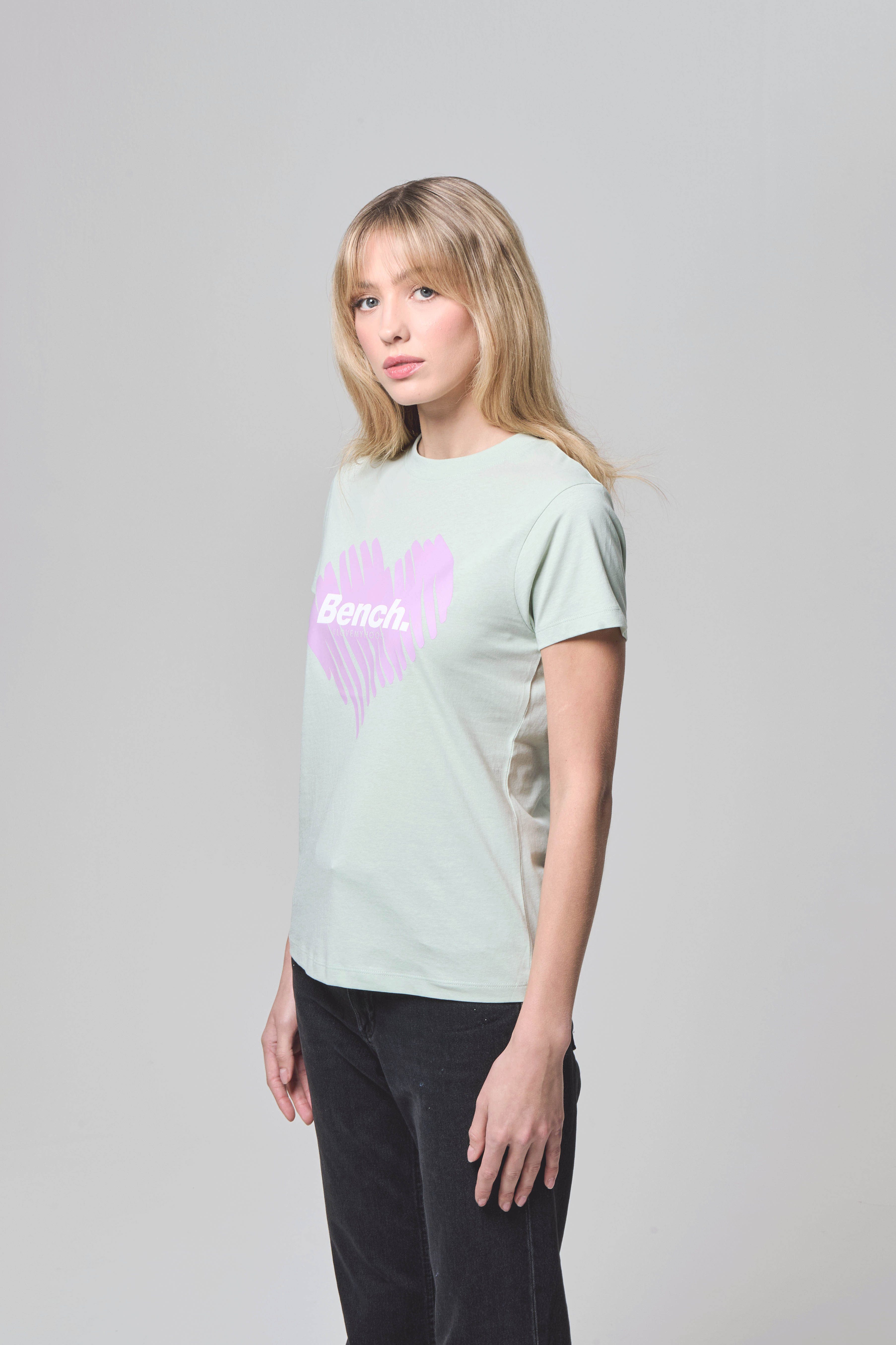 Bench. Rundhalsshirt "MIAO" günstig online kaufen