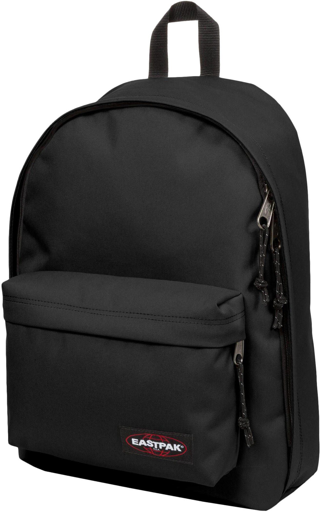 Eastpak Freizeitrucksack OUT OF OFFICE, Unisex Cityrucksack, Schulrucksack mit Logo-Aufnäher & 14" Laptopfach – Bild 5 von 5
