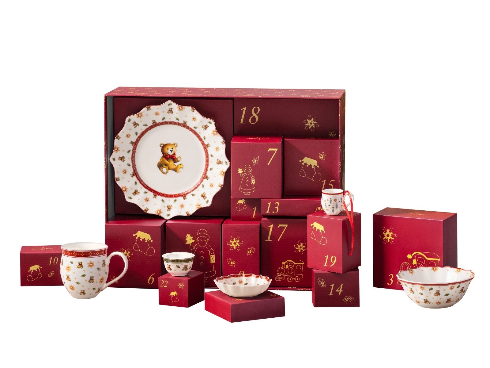 Villeroy & Boch Dekoobjekt Christmas Toys Memory Adventskalender 2026 - limitiert