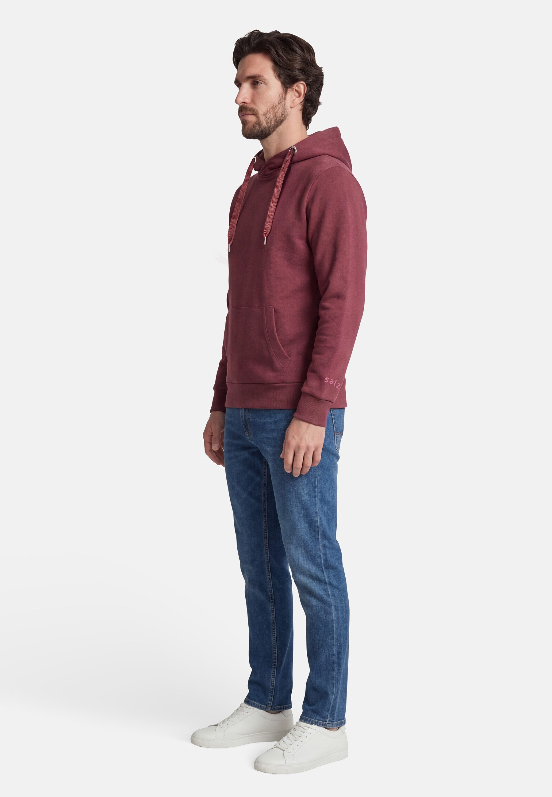 salzhaut Hoodie HEFF Herren Regular Fit salzhaut Kapuzenpullover – bequemer Fit und nordisch klares Design – Bild 4 von 5