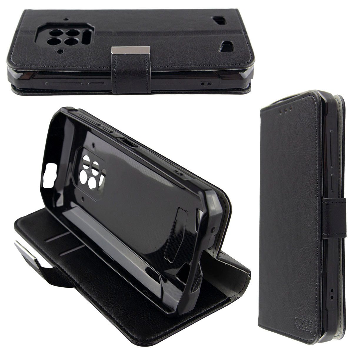 Handytasche caseroxx Handytasche Bookstyle-Case für Doogee S86 Pro