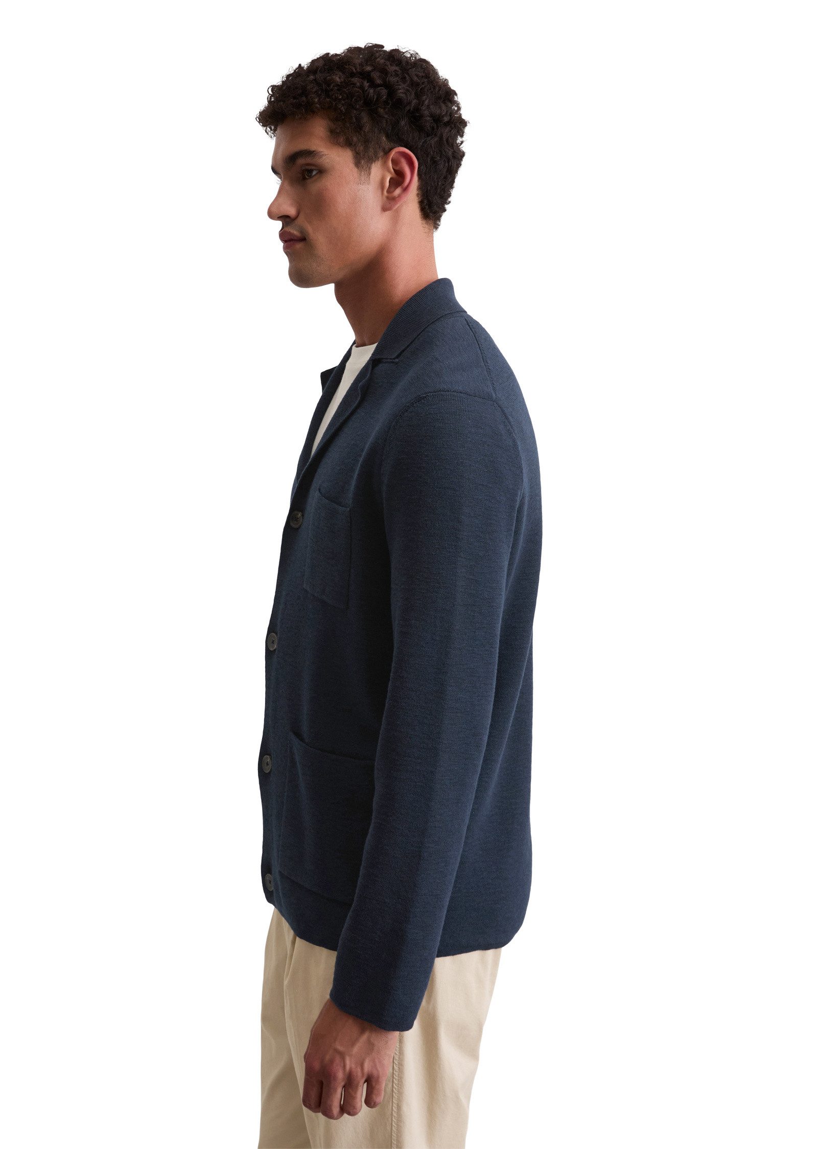 Marc O'Polo Cardigan aus reiner Bio-Baumwolle günstig online kaufen