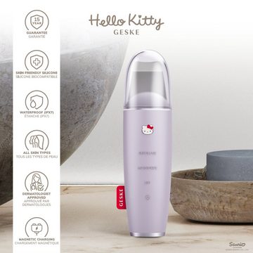 GESKE German Beauty Tech Mitesserentferner SmartAppGuided™ MicroCurrent Skin Scrubber & Blackhead Remover 9 in 1, Packung (Gerät & USB-Ladekabel), 2-tlg., Gerät inkl. kostenloser APP (SmartAppGuided Device), Mit der GESKE App erhältst Du deine personalisierte Hautpflegeroutine.
