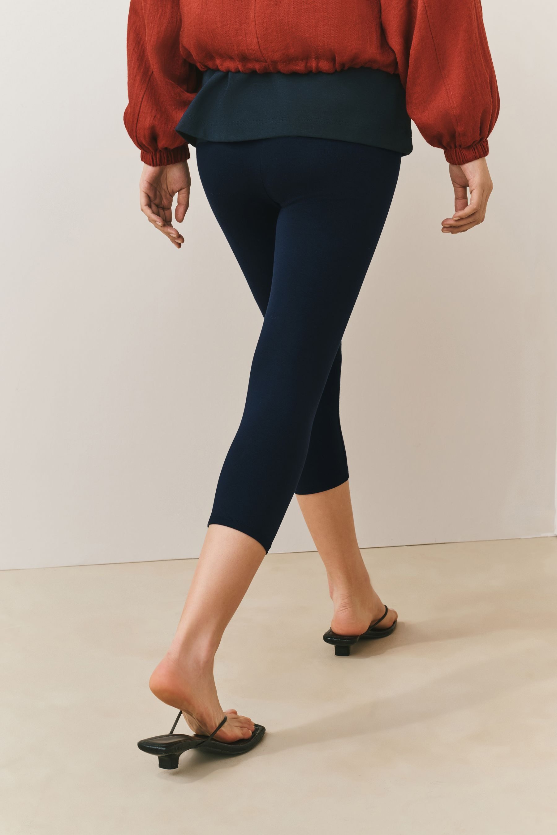 Next Caprileggings Verkürzte Leggings (1-tlg)