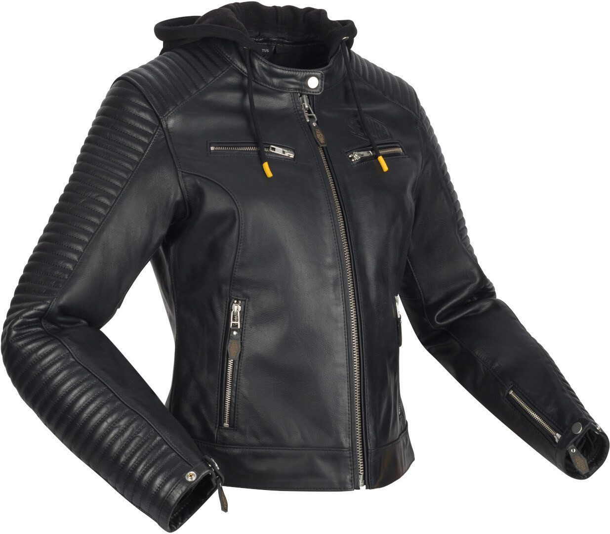 Segura Motorradjacke Dorian 2 Damen Motorrad Lederjacke herausnehmbares Innenfutter