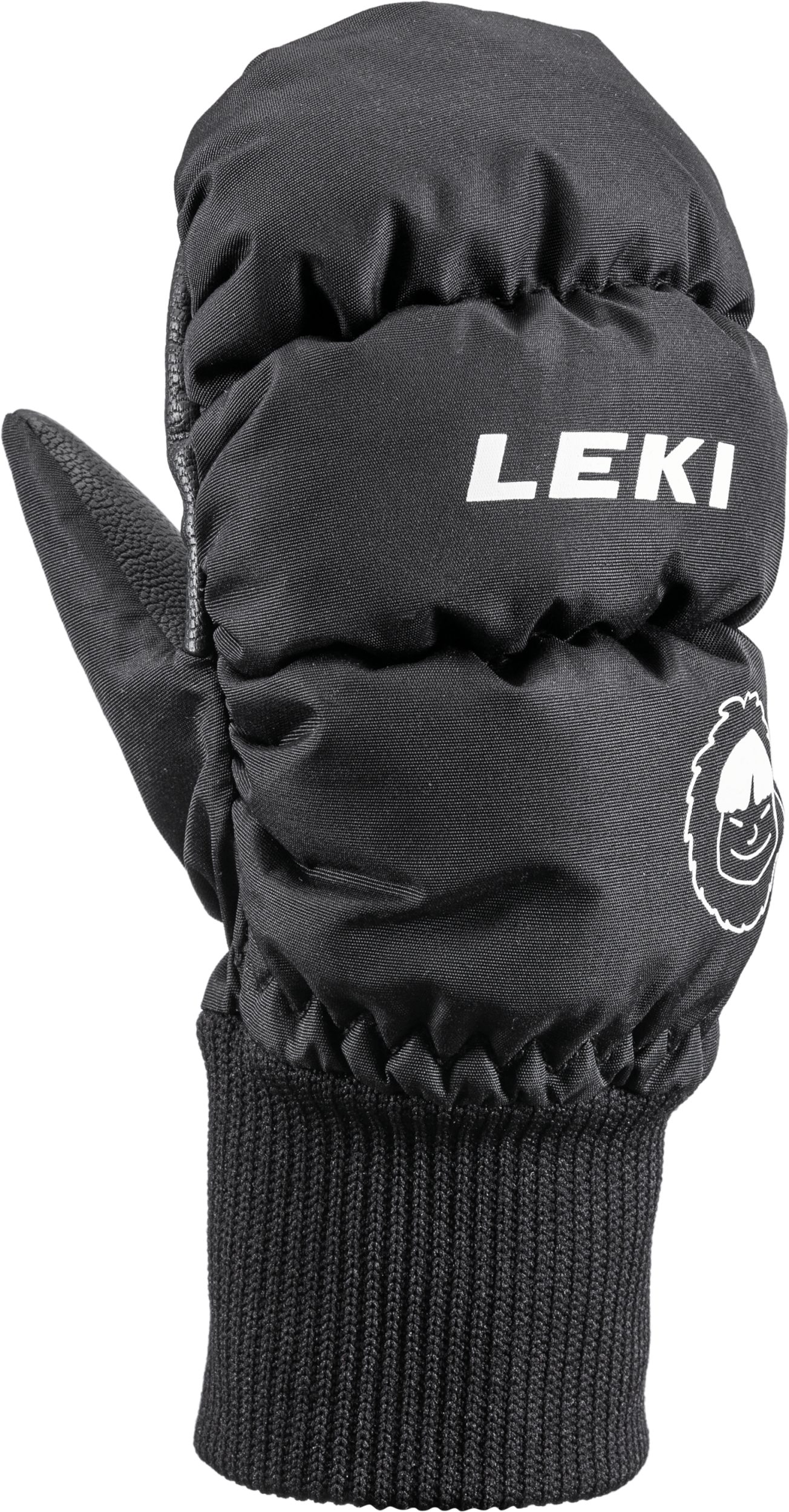 Leki Варежки HS Little Eskimo Mitt Short SCHWARZ