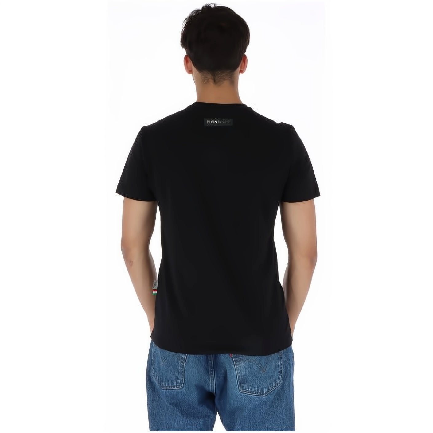 PLEIN Farbauswahl NECK T-Shirt Look, Stylischer SPORT vielfältige ROUND Tragekomfort, hoher