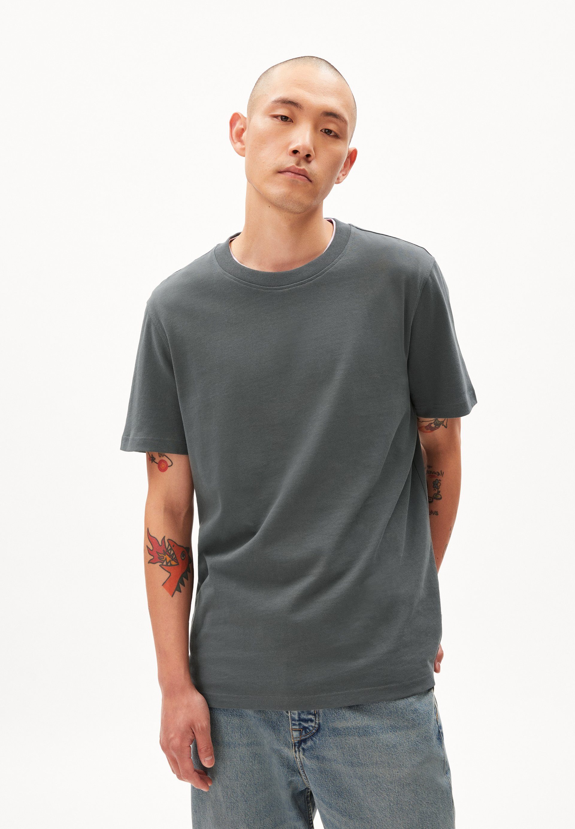 Armedangels T-Shirt MAARKOS (Relaxed Fit) Heavyweight günstig online kaufen