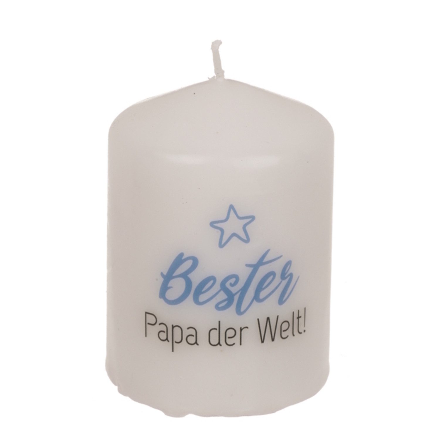 Out of the Blue Stumpenkerze Bester Papa der Welt Kerze