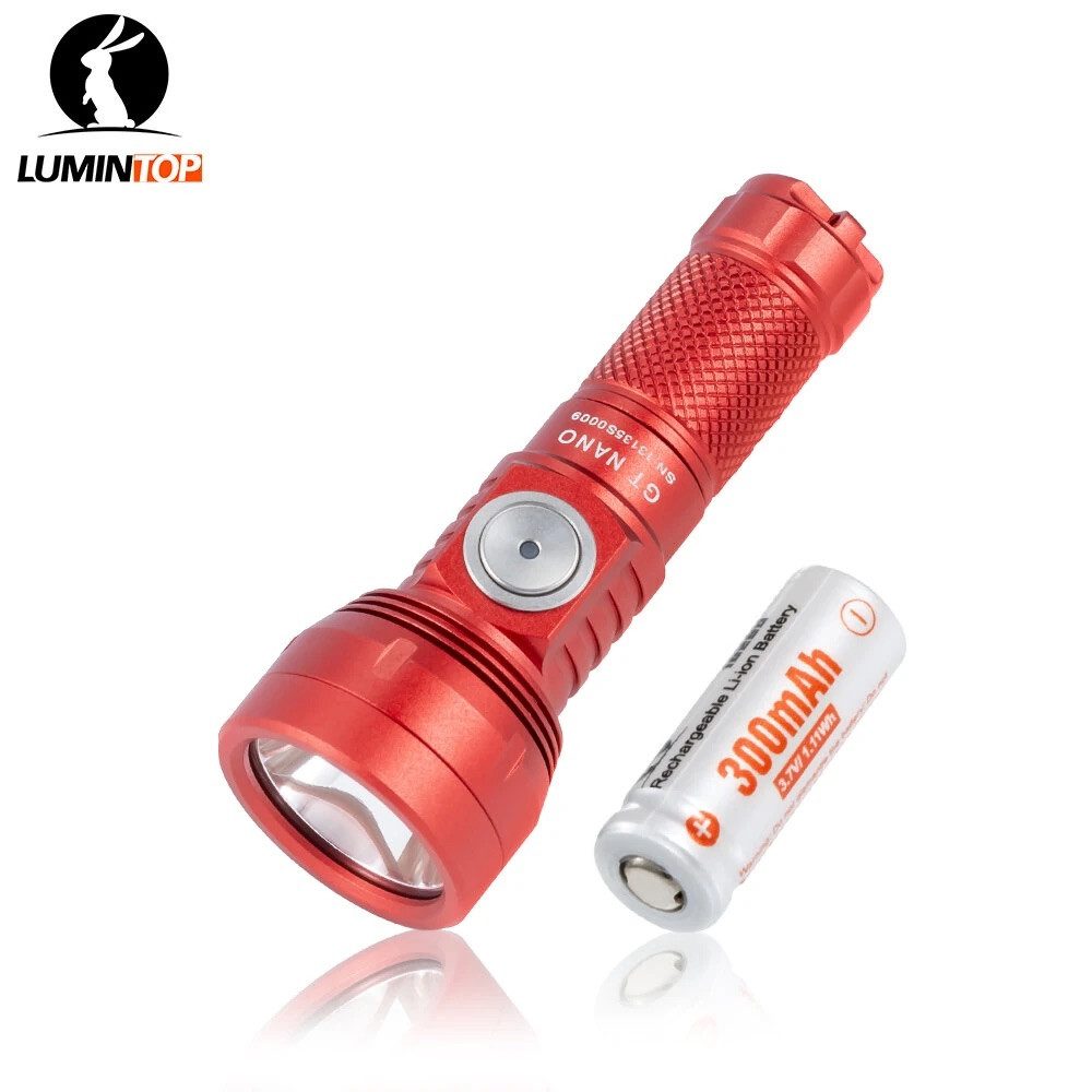 Lumintop Taschenlampe GT Nano 3.0 700 Lumen Thrower Taschenlampe in ALU jetzt mit USB-C (1-St)