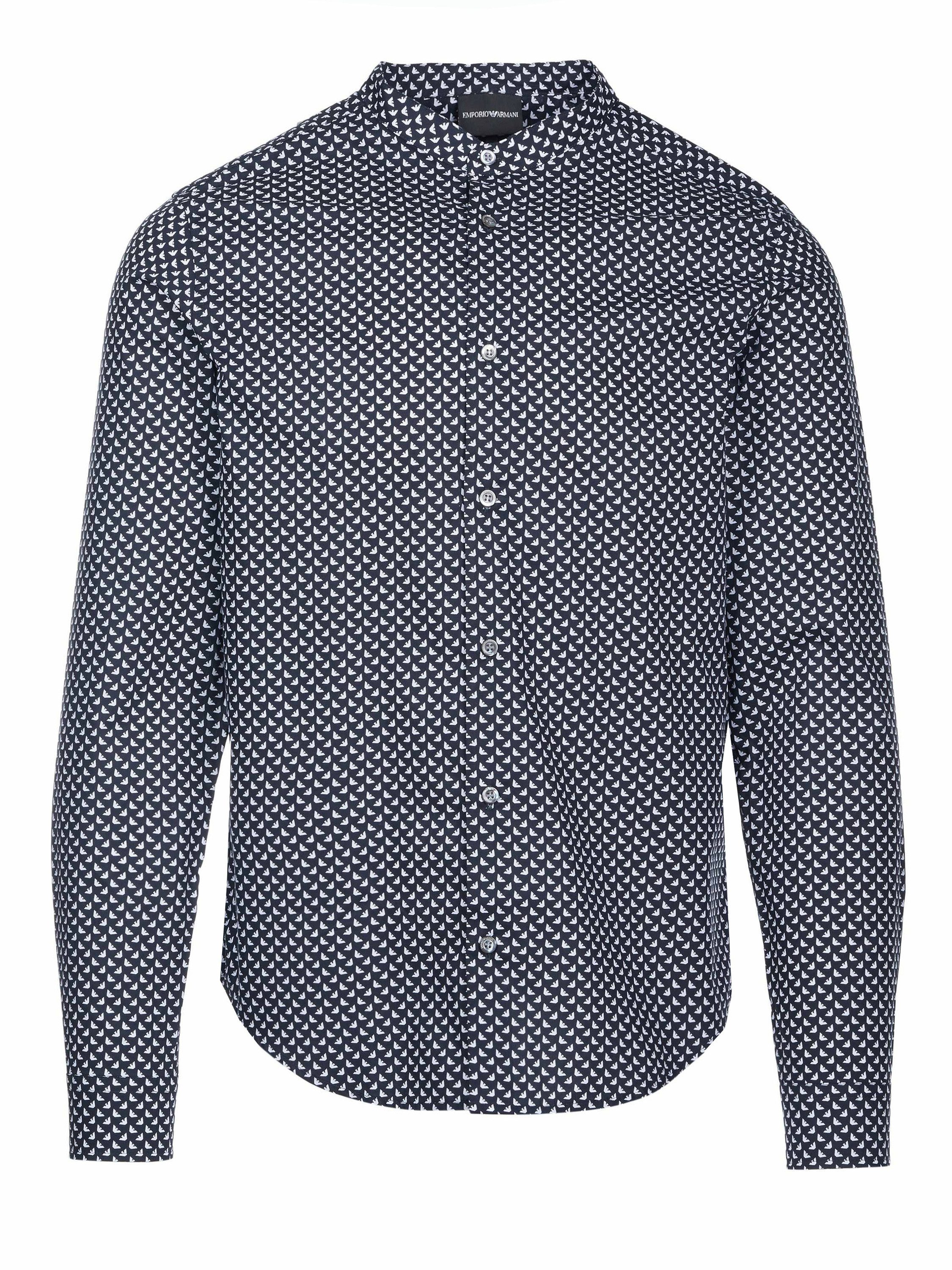 Emporio Armani Outdoorhemd Hemd für Herren (1-tlg)