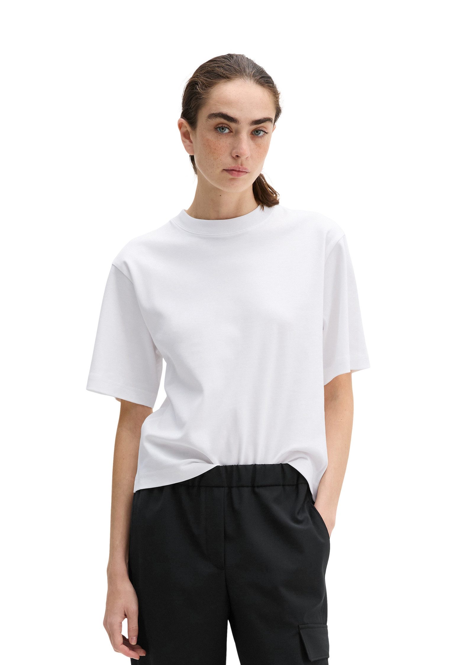 T-Shirt aus Interlock-Jersey