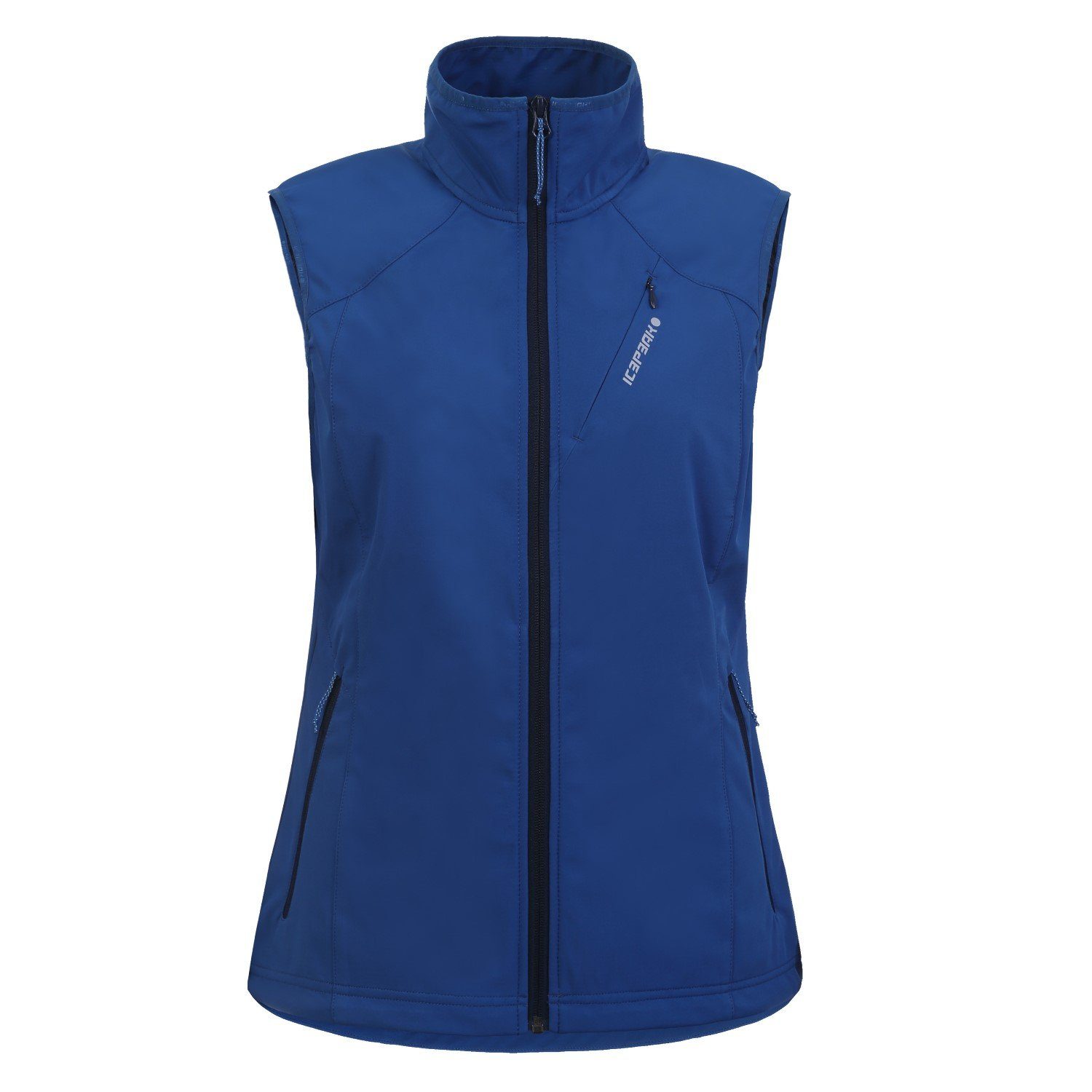 Icepeak Softshellweste Brush Weste für Damen Wasserabweisend Blau | Softshellwesten