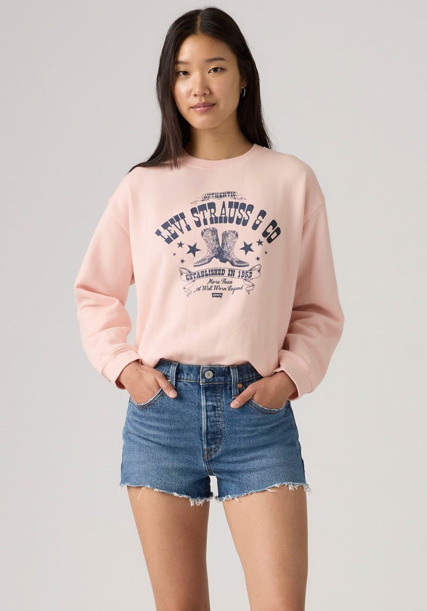 Levi's® Sweatshirt GR EVERYDAY CREW mit Logo Print