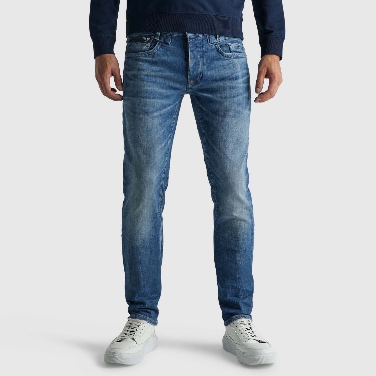 PME LEGEND Röhrenjeans COMMANDER 3.0 FRESH MID BLUE | Skinny Jeans