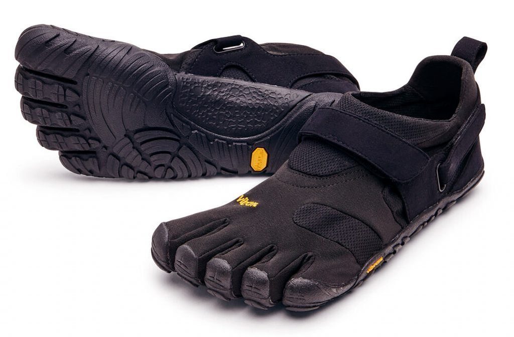 VIBRAM FiveFingers KMD Sport 2.0 Black / Black - Zehenschuhe für Fitnessbegeisterte Barfußschuh