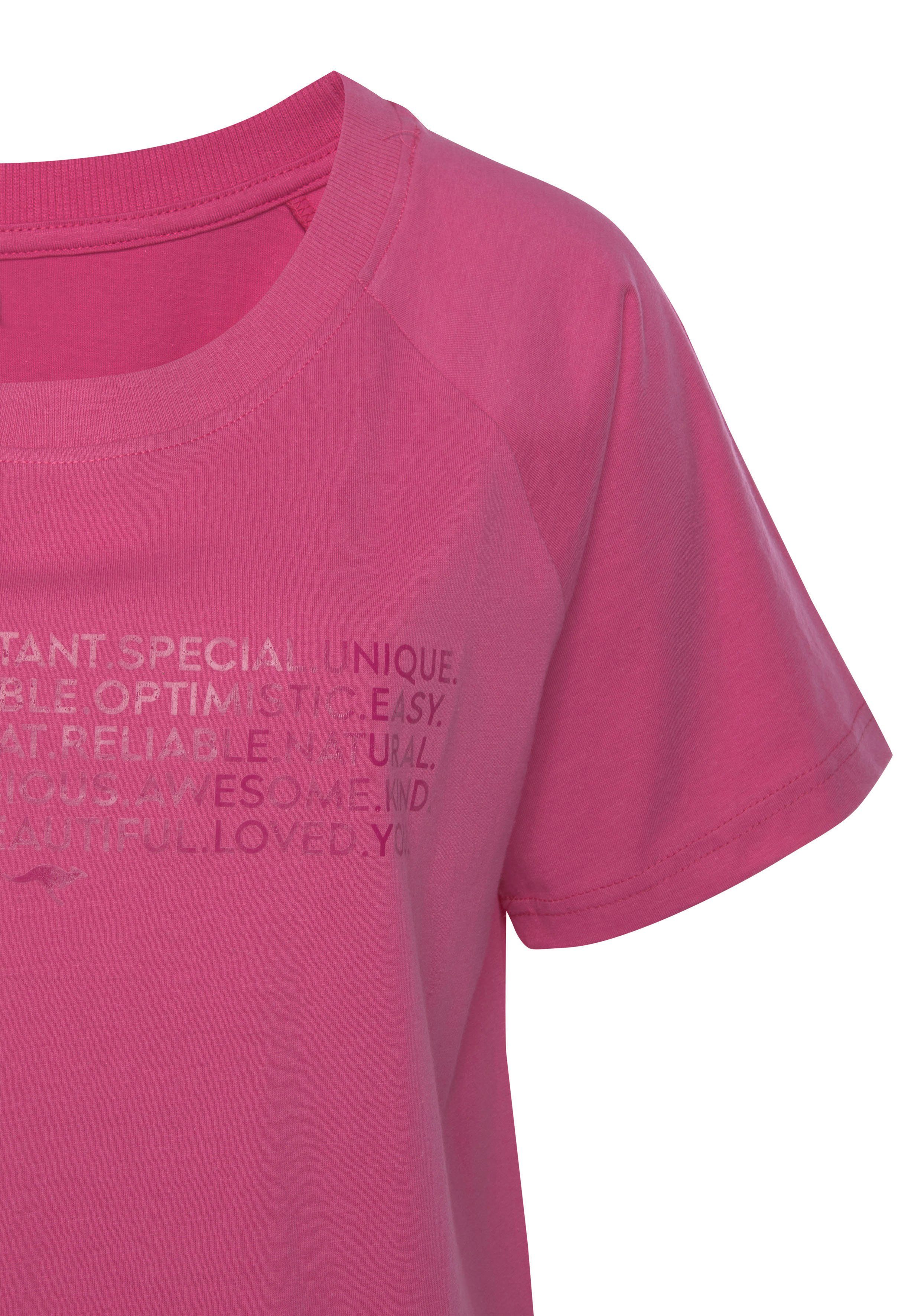 KangaROOS Bigshirt mit Slogan-Frontdruck – Bild 5 von 5