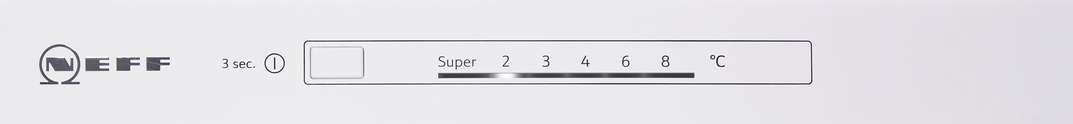 NEFF Einbaukühlgefrierkombination N 50 KI5872FE0, 177,2 cm hoch, 54,1 cm breit, Low Frost: geringere Eisbildung & schnelleres Abtauen – Bild 4 von 5