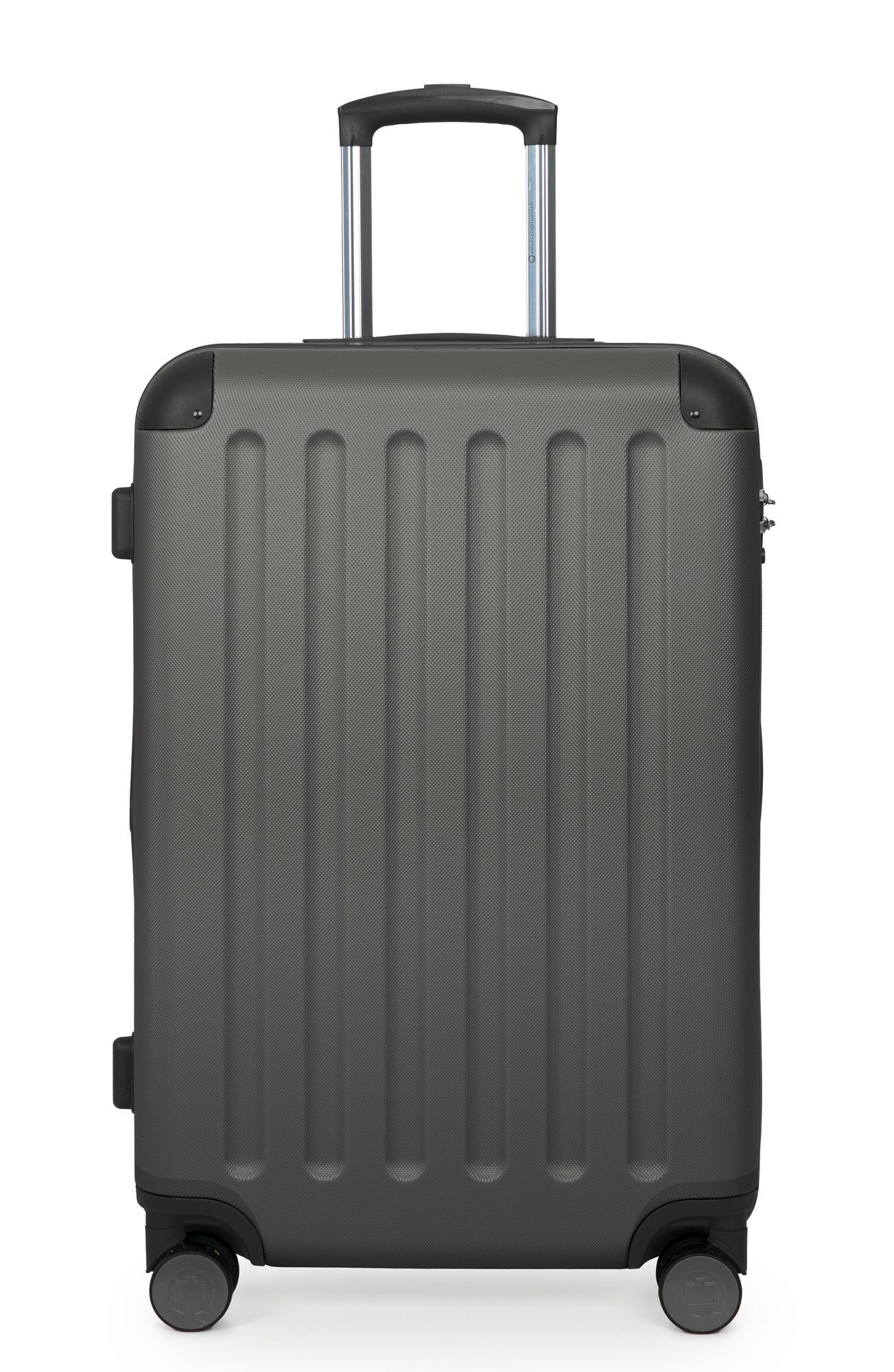 Hauptstadtkoffer Koffer Spree, 4 Rollen, Mittelgroßer Koffer Hartschale Trolley 65 cm, TSA, 74 L