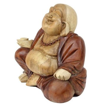 Oriental Galerie Dekofigur Figur Sitzender Happy Buddha 31 cm (1 St)
