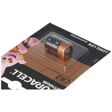 Duracell Duracell Photobatterie CR2 Lithium 3Vmax. 850mAh im 1er Blister, CR15 Fotobatterie, (3,0 V)