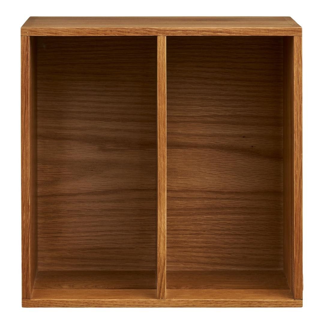 House Nordic Regal Mina Wandregal 2 Ebenen Eiche.