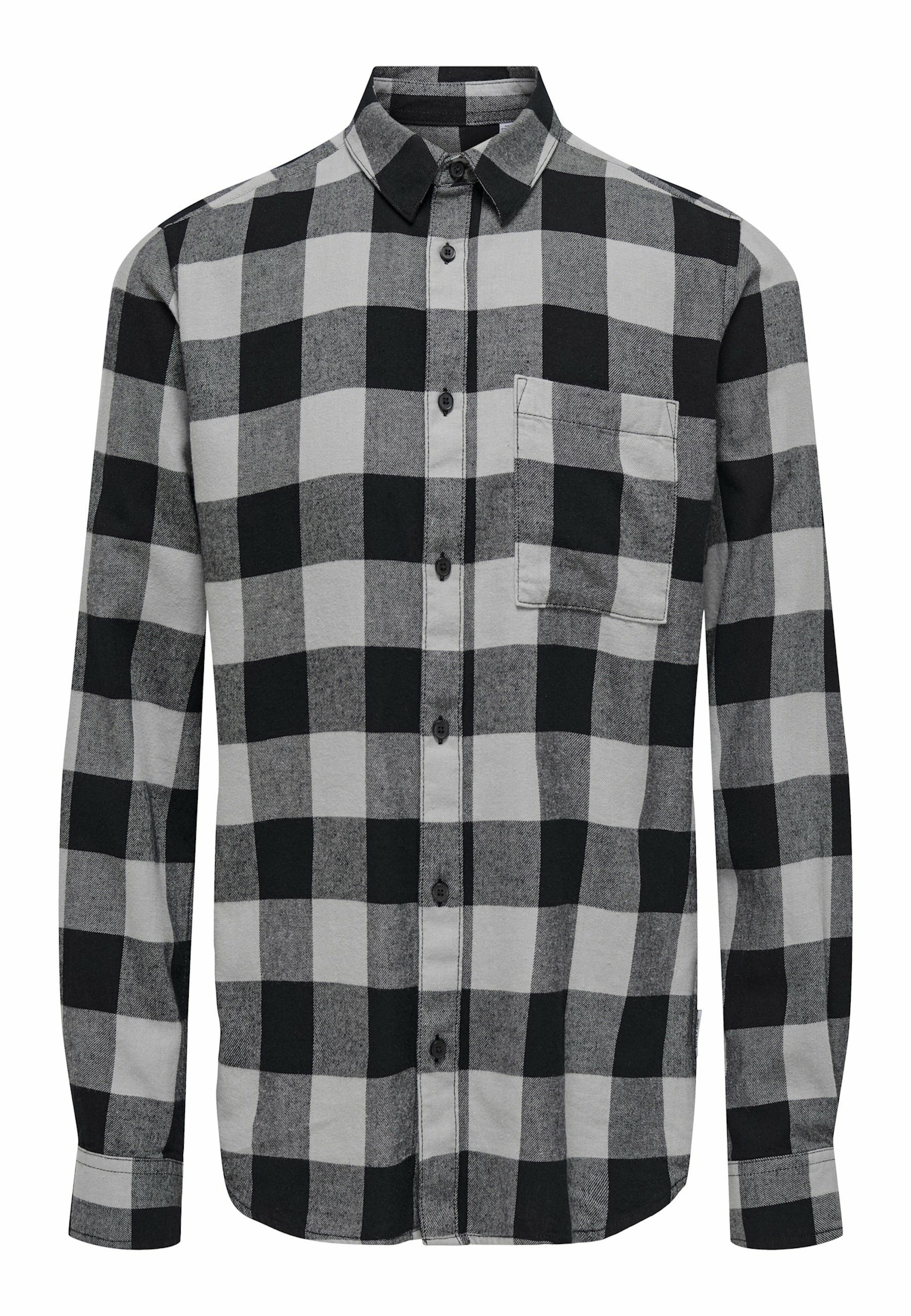 ONLY & SONS Karohemd KaroHemd für Herren (1-tlg)