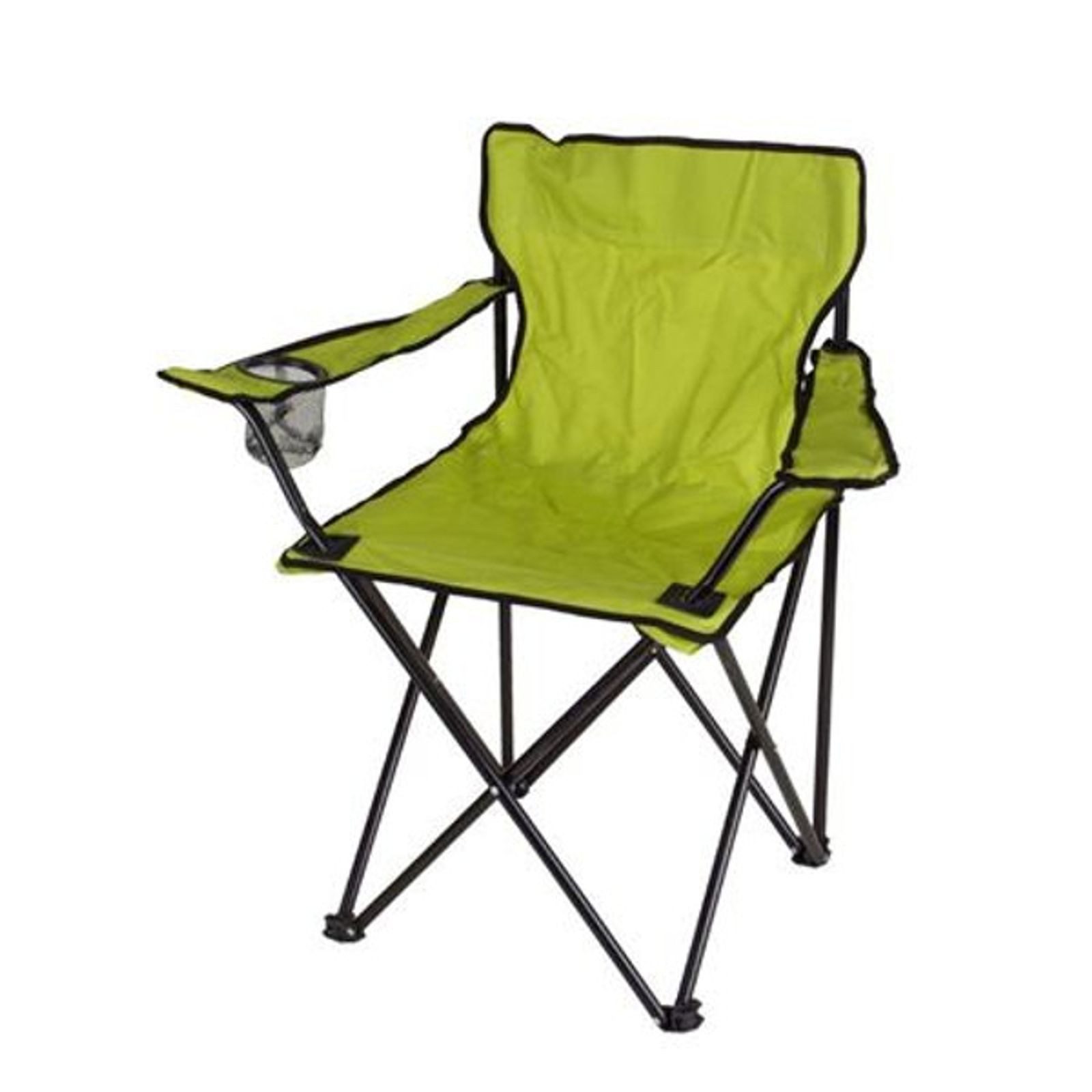 BURI Campingstuhl Campingstuhl mit Getränkehalter Klappstuhl Faltstuhl Anglerstuhl