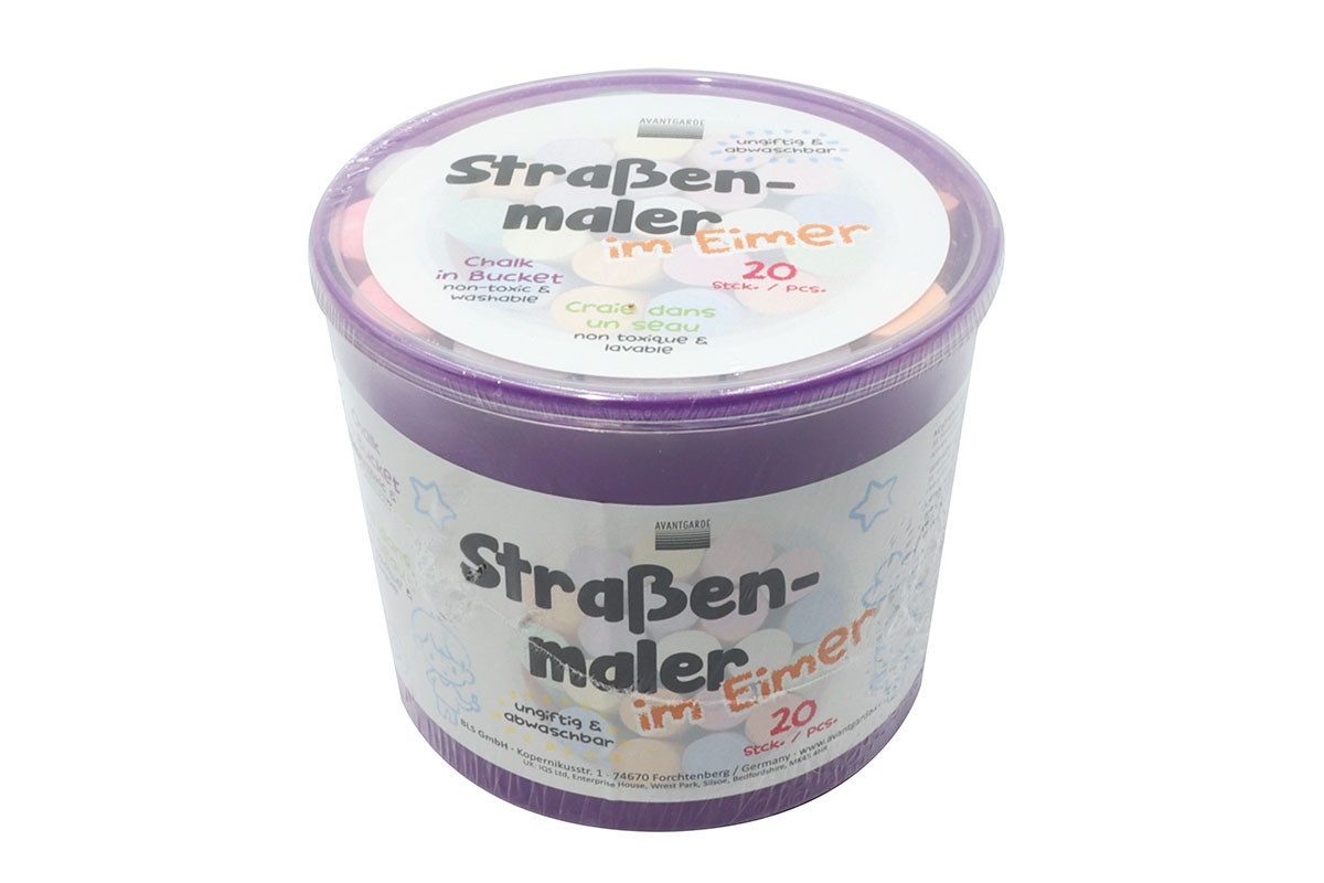 AVANTGARDE Malkreide Straßenmalkreide, (20-tlg)