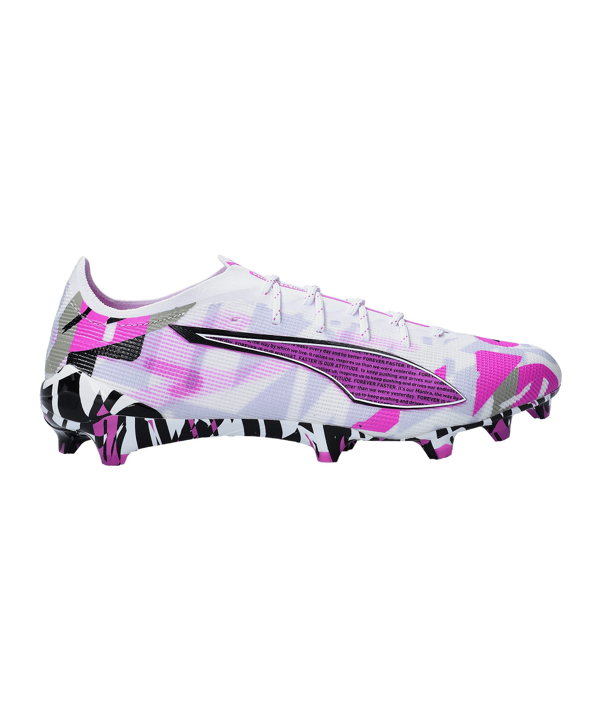 PUMA PUMA ULTRA 5 Ultimate FG Forever Weiß Unisex Fußballschuh