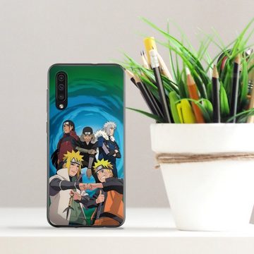 DeinDesign Handyhülle Hokage Naruto Shippuden Offizielles Lizenzprodukt 4 Hokagen Group, Samsung Galaxy A50 Silikon Hülle Bumper Case Handy Schutzhülle