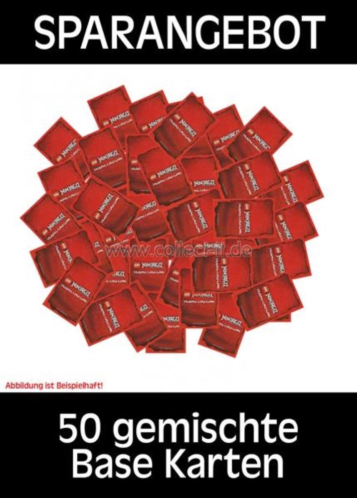 LEGO® Sammelkarte LEGO Ninjago Trading Cards 2-50 gemischte Base Karten Deutsch