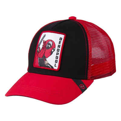 MARVEL Trucker Cap Marvel Deadpool Herren Truckercap Basecap Baseball Kappe Gr. 58