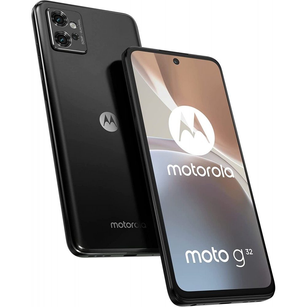 Motorola XT2235-2 Moto G32 256 GB / 8 GB - Smartphone - mineral grey Smartphone (6,5 Zoll, 256 GB Speicherplatz)