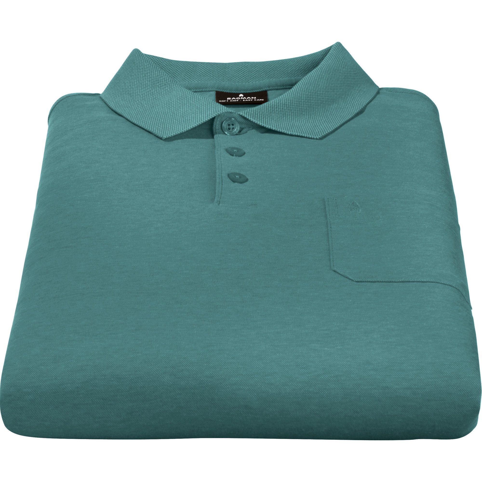 RAGMAN Sweatshirt Herren-Poloshirt Uni günstig online kaufen