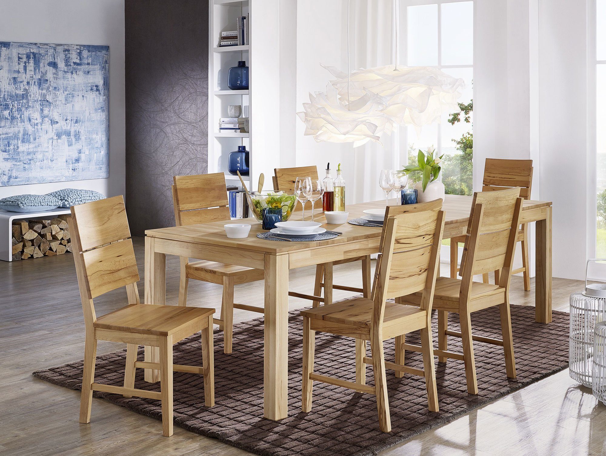 Moebel-Eins Esszimmerstuhl KAI Esstischstuhl, Material Massivholz, günstig online kaufen