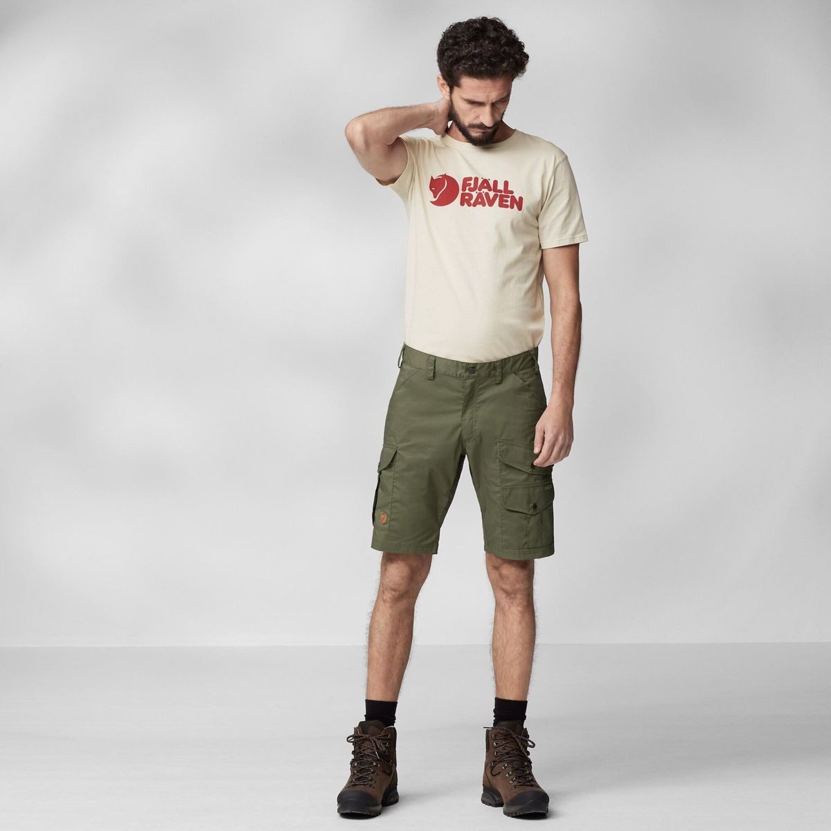 Fjällräven Shorts Vidda Pro Lite Shorts M Leichte, strapazierfähige Herrenshorts mit vielen Taschen, ideal für