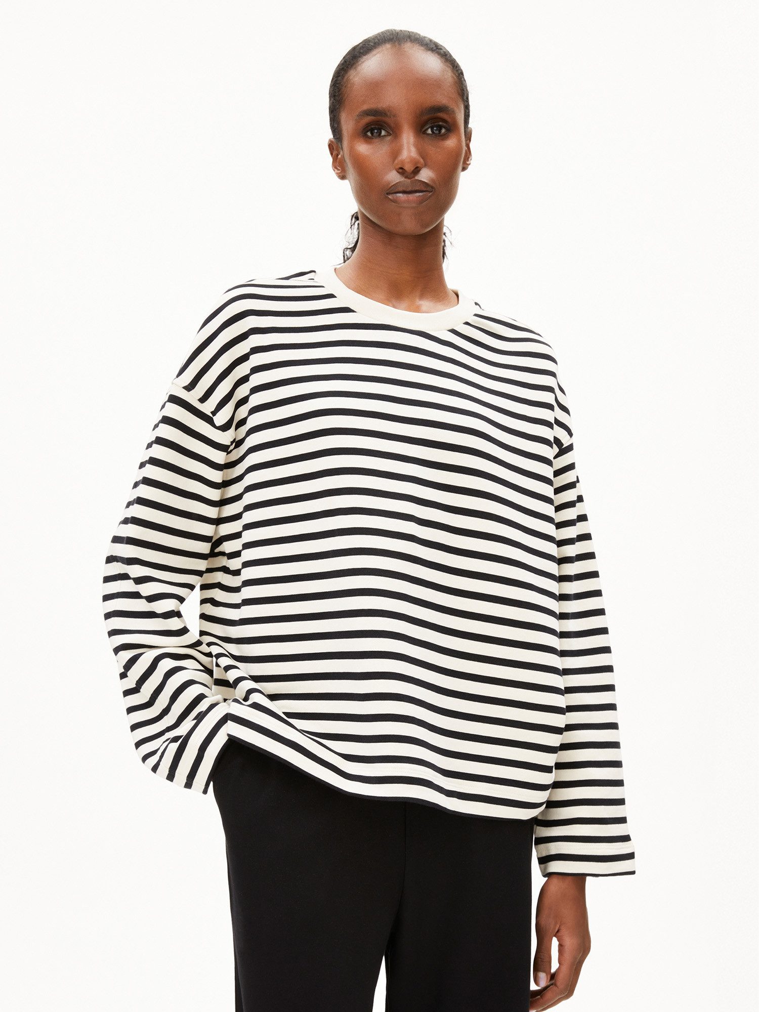 Armedangels Sweatshirt Frankaa Maarlen Stripe