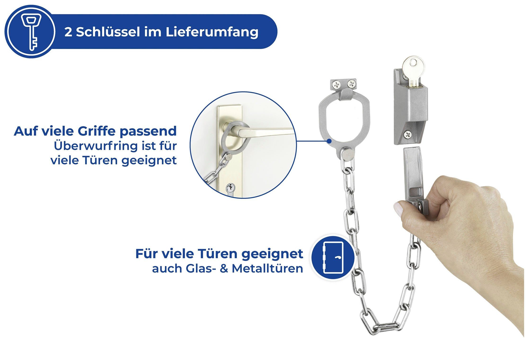 Maximex Türkette, abschließbar