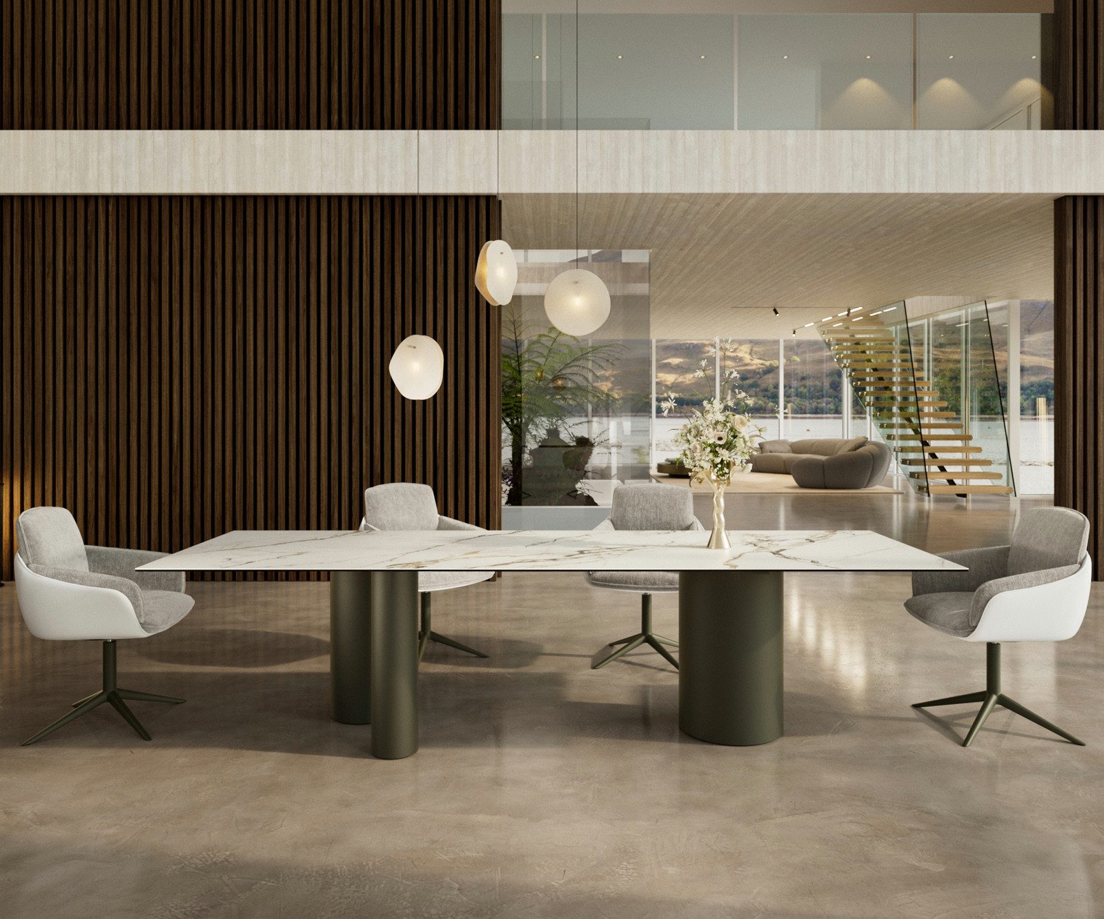 DELIFE Esstisch Edge, Keramik Calacatta Luxe günstig online kaufen