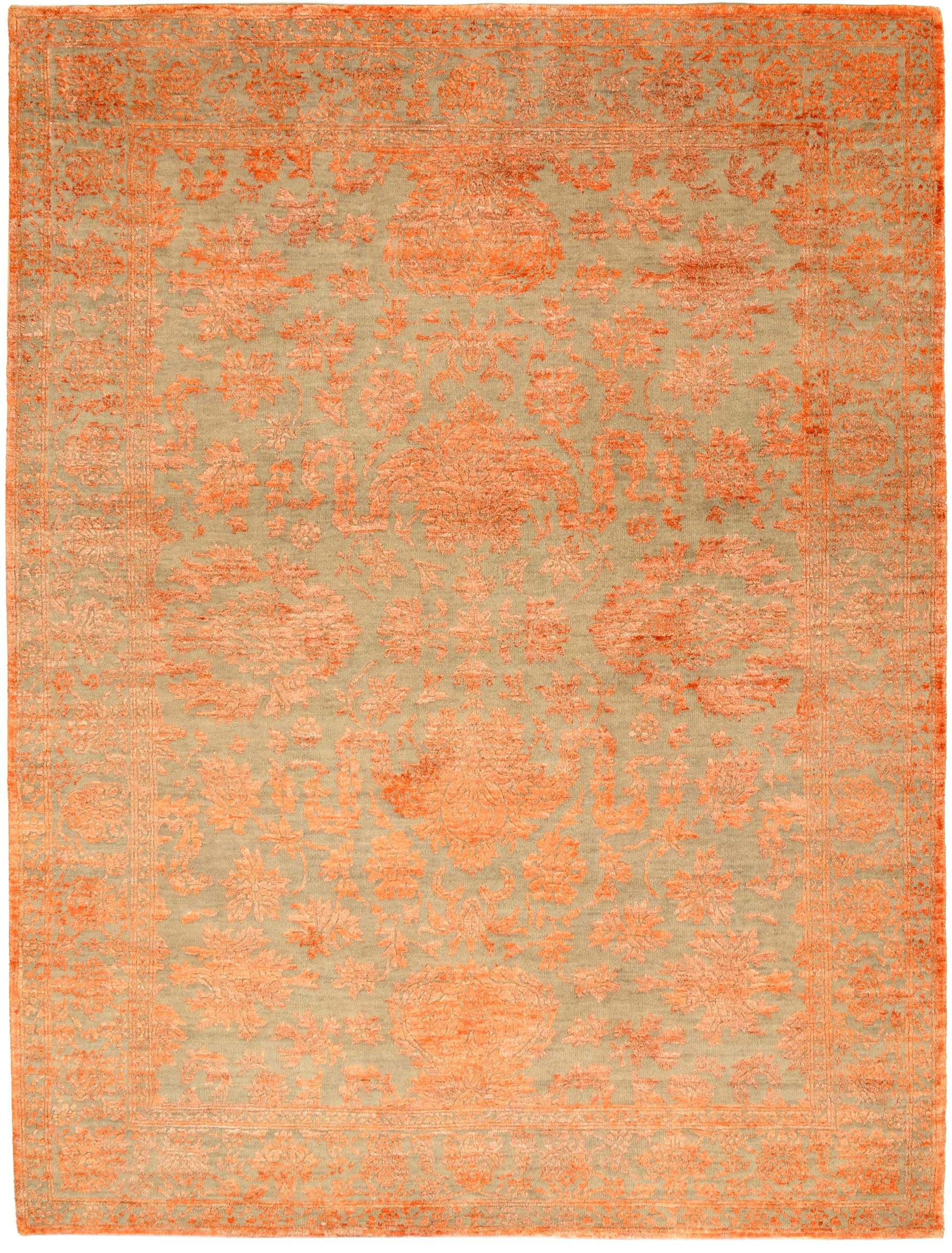 Nain Trading Designteppich Sadraa 154x202 Handgeknüpfter Moderner Orientteppich / Designteppich, rechteckig, Höhe: 12 mm