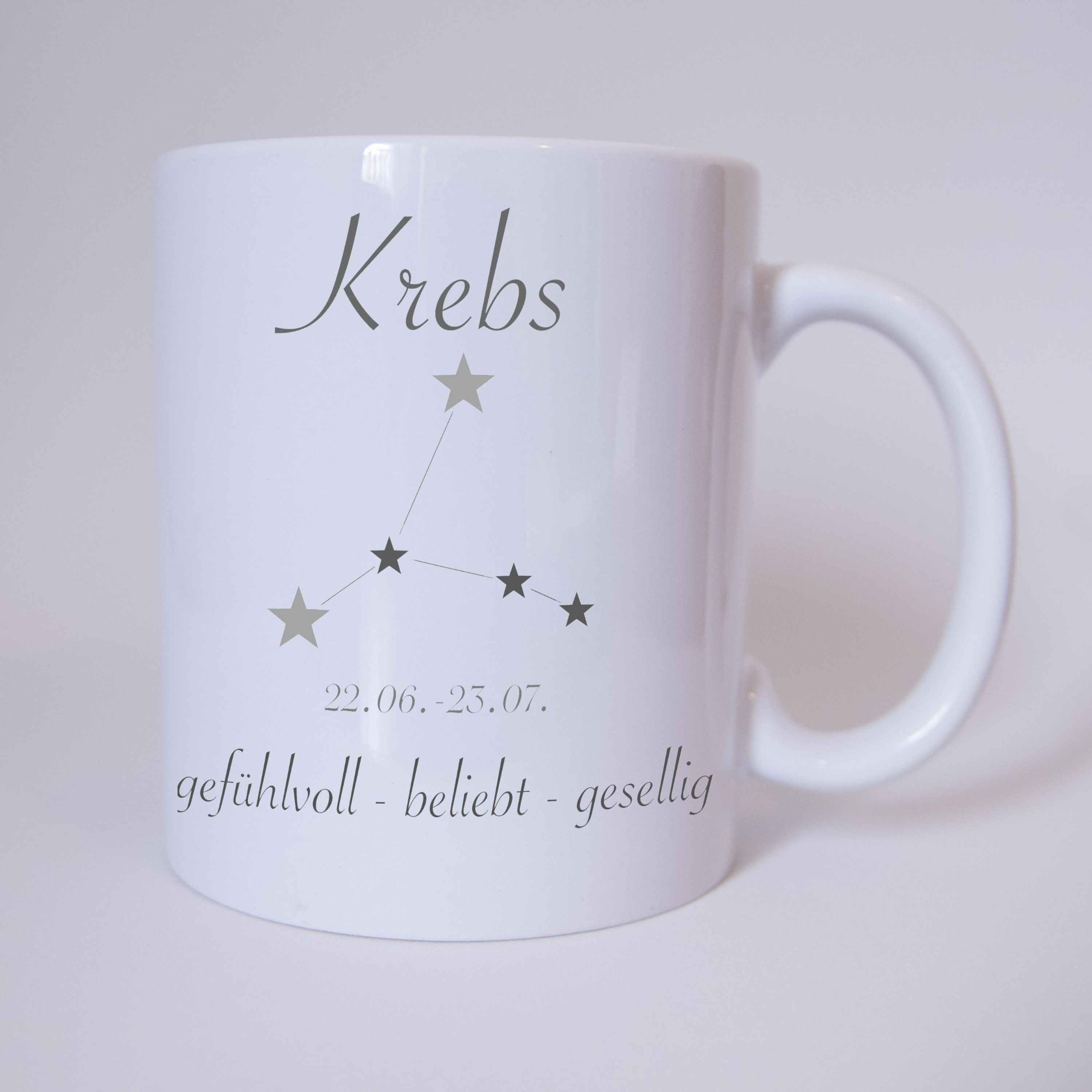 TASSENKING Tasse, Sternzeichen Krebs - Tasse