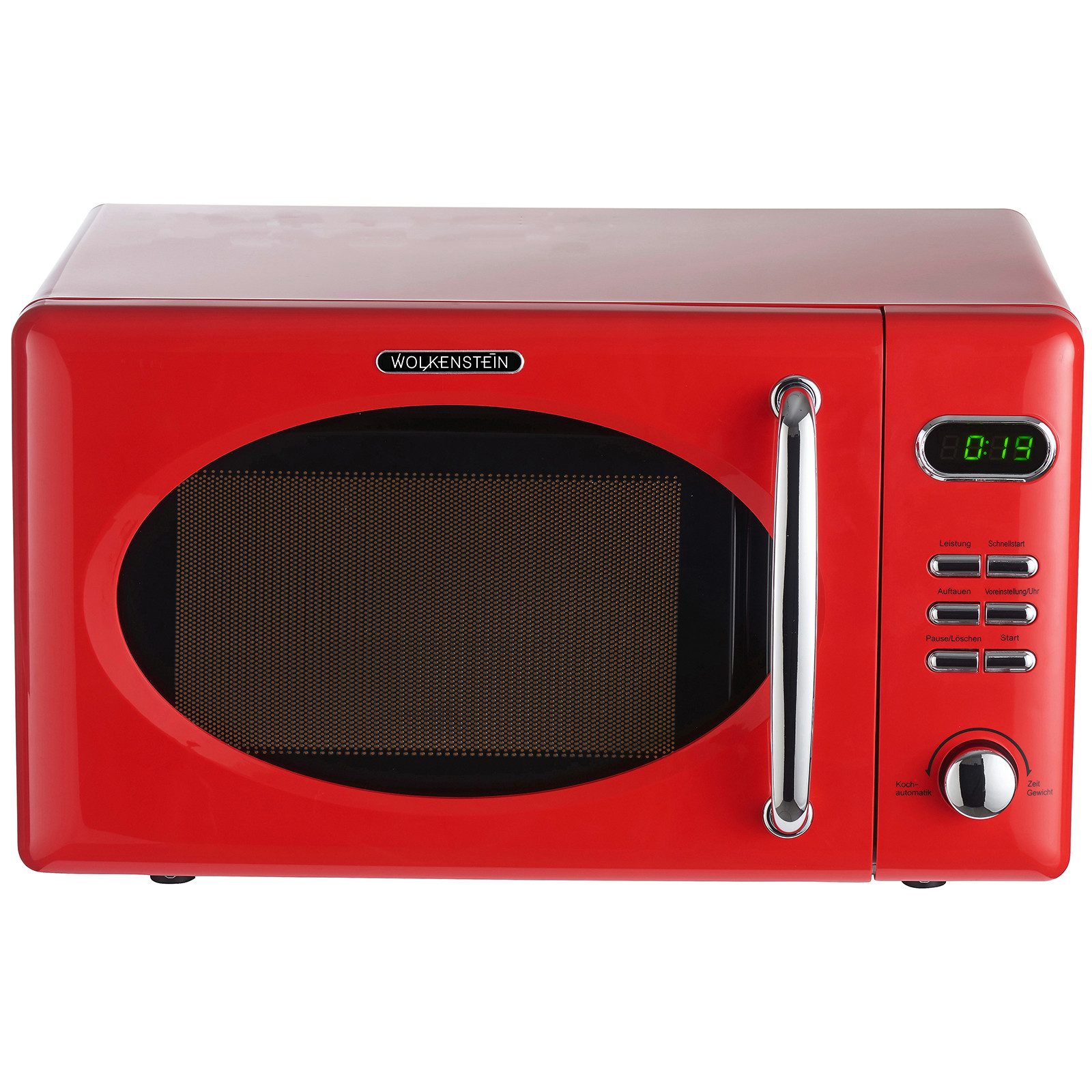 Wolkenstein Mikrowelle, Automatische Garprogramme 8, Auftaufunktion, 20,00 l, digitaler Timer