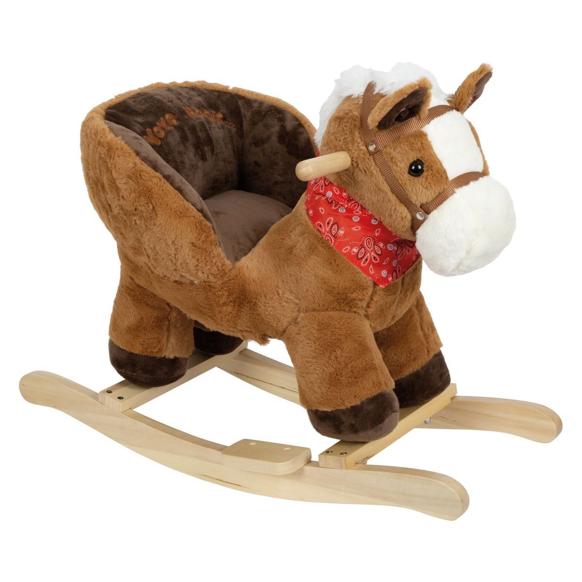 Small Foot Schaukeltier Braun, Schaukelpferd mit Sitzschale und Sound günstig online kaufen