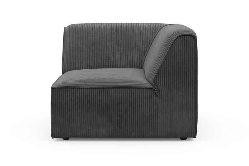 RAUM.ID Sofa-Eckelement Merid, als Modul oder separat verwendbar, für individuelle Zusammenstellung