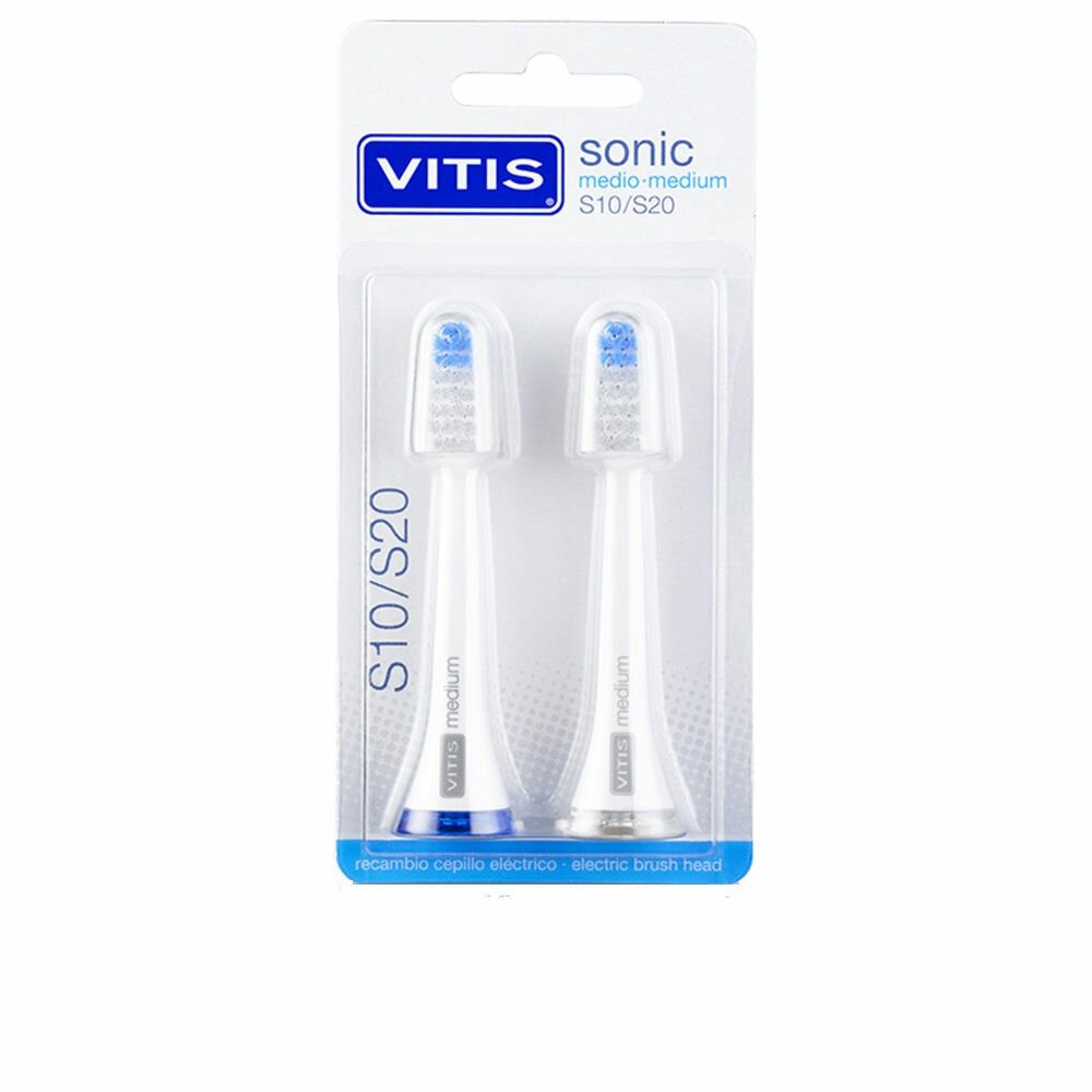 Vitis Aufsteckbürste Vitis Sonic S10 s20 Medium 2 Refil