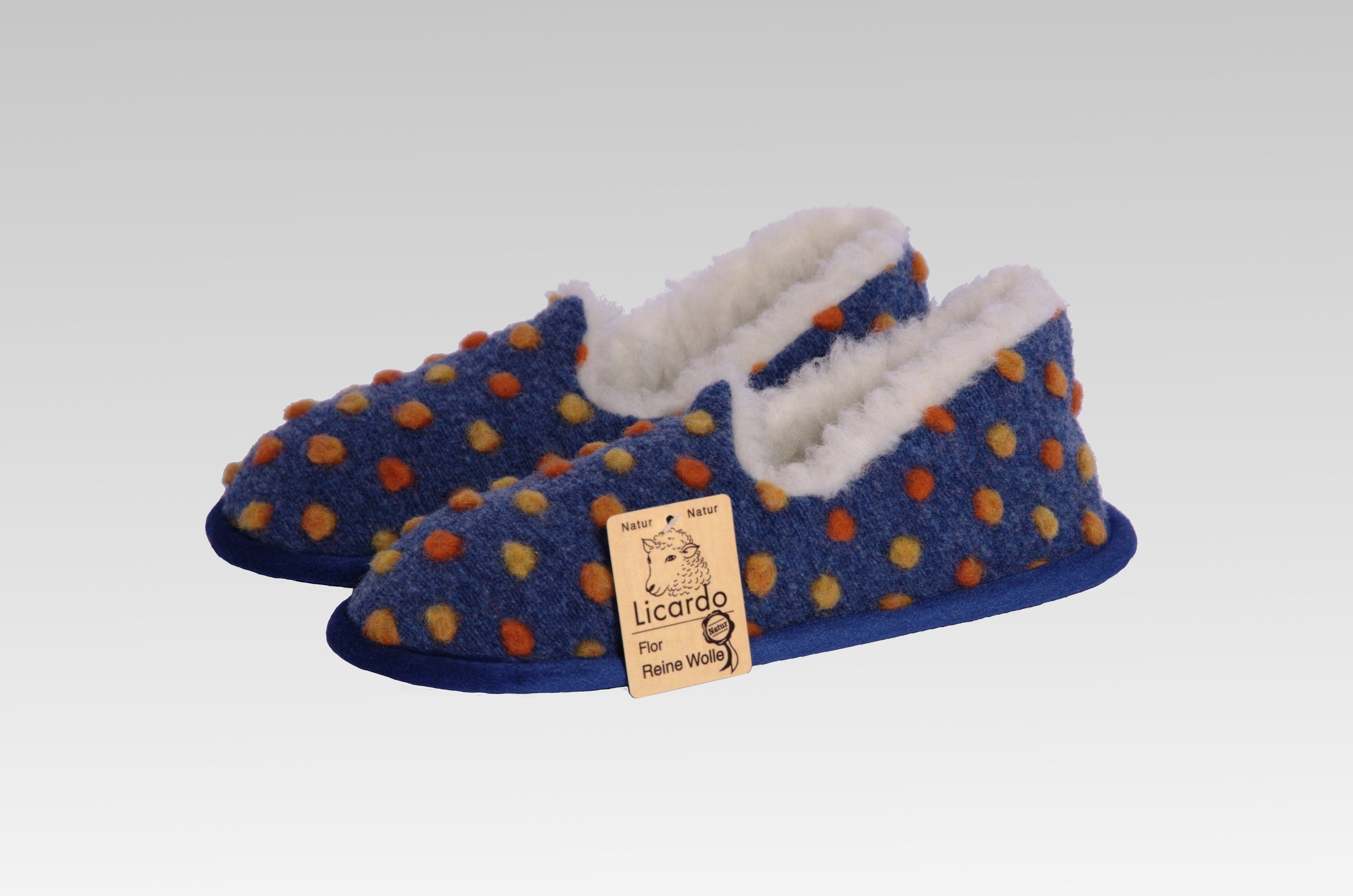 ♥ Bequeme Chattawak Pantoffeln - Mit Ledersohle